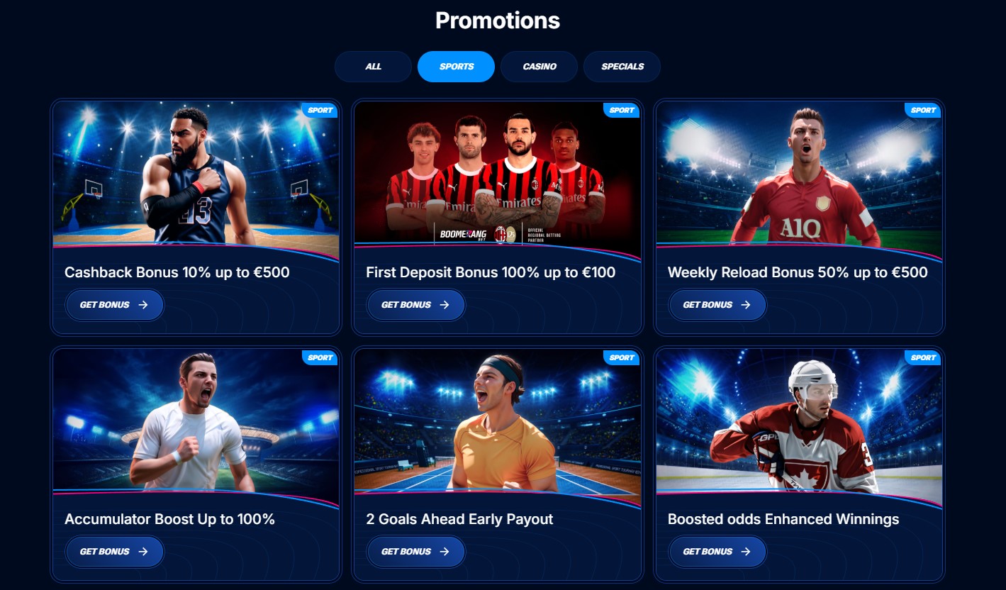 Sportwetten Promotionen