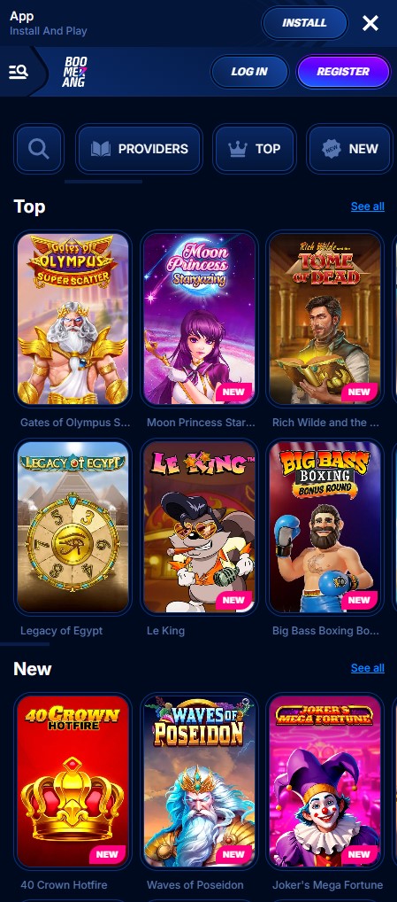 Mobile Casino App